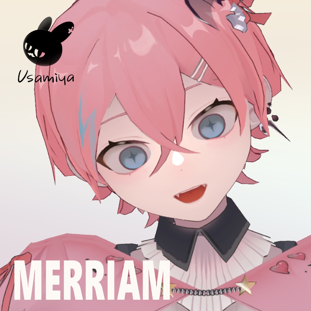 【兔味屋/3Dモデル】Merriam (VRC/VRM)