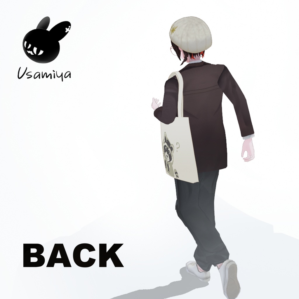 【兎味屋3Dモデル】Aちゃん(VRM/VRC)