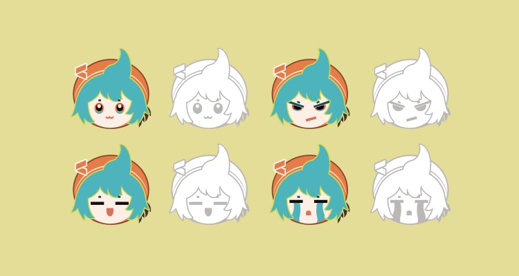 *無料配布中【兎味屋Live2Dモデル】小莱 (Xiao'Lai)Free Chibi Live2D Model