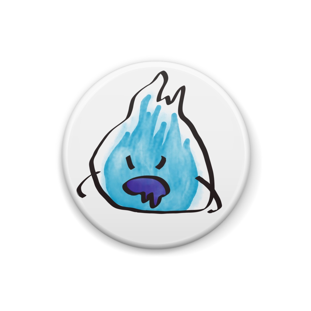 やっちんの缶バッジ