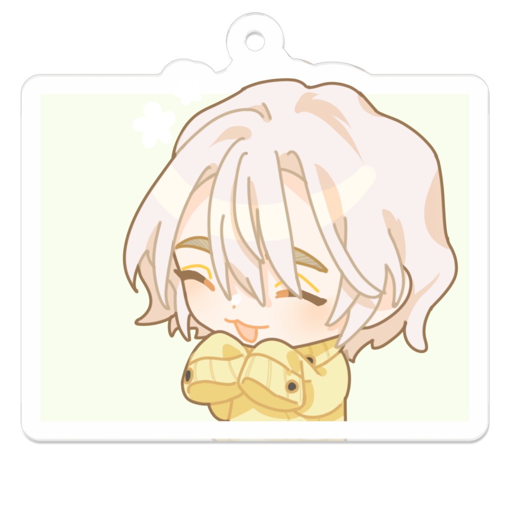 【1ヶ月限定】八柄　活動半年記念アクリルキーホルダー③