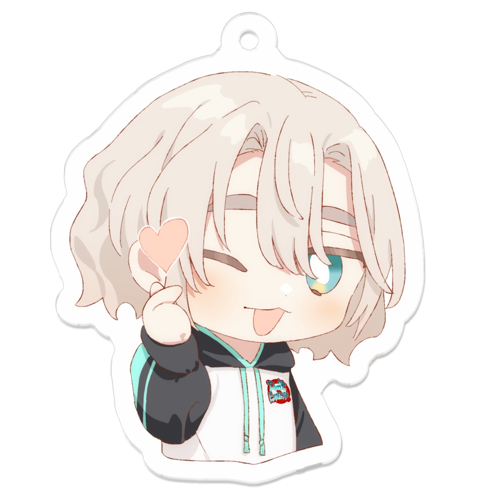 【1ヶ月限定】八柄　1周年活動記念アクリルキーホルダー②