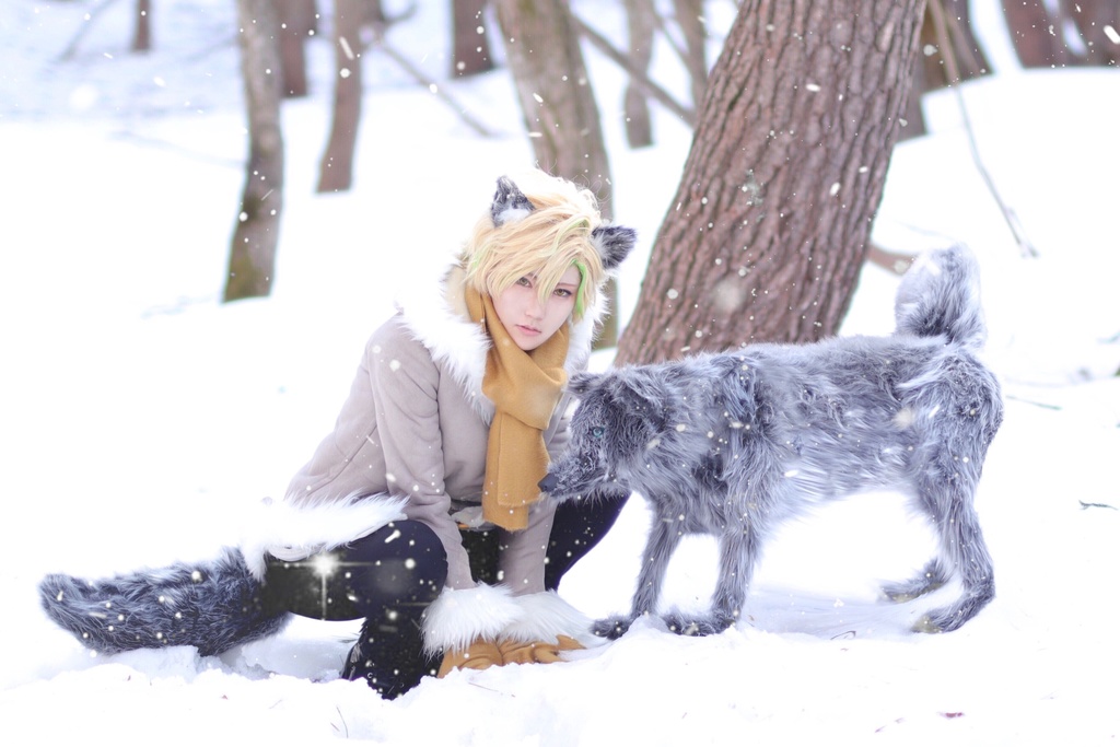 ヒプマイ 狼独歩 人狼一二三 コスプレ写真集 Never Cry Are Gr Booth