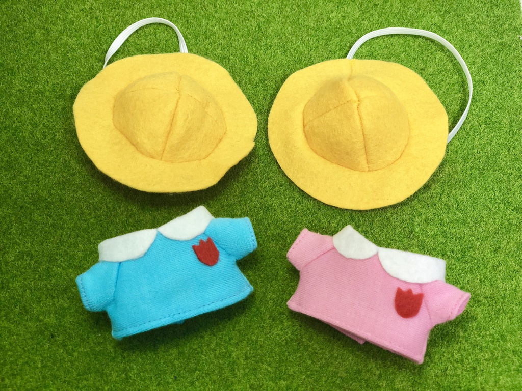 ぬい 服 チューリップ組セット