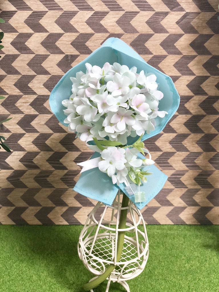 ぬい 服 紫陽花の レインコート