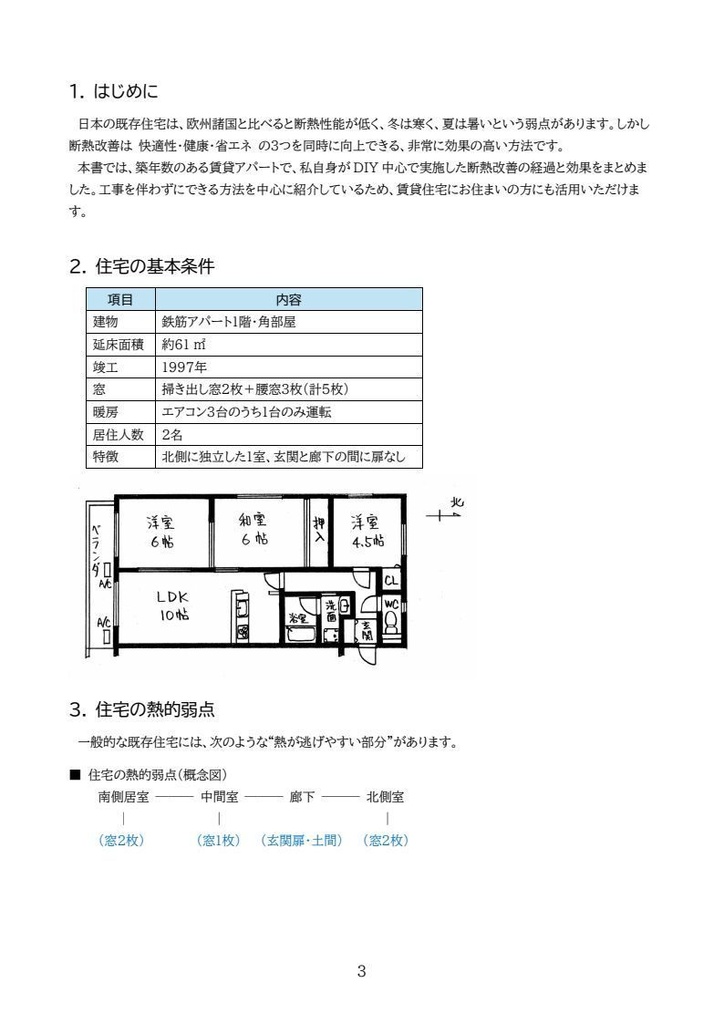 DIY断熱リフォーム実録 ― 賃貸アパートで挑戦した快適化・省エネの全記録 ―