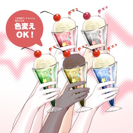 【Live2D】メロンソーダ / Melon Soda Hand