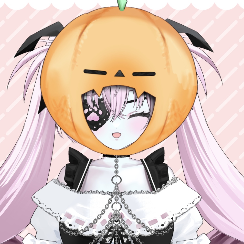 【Live2D】パンプキンハット / Pumpkin Hat