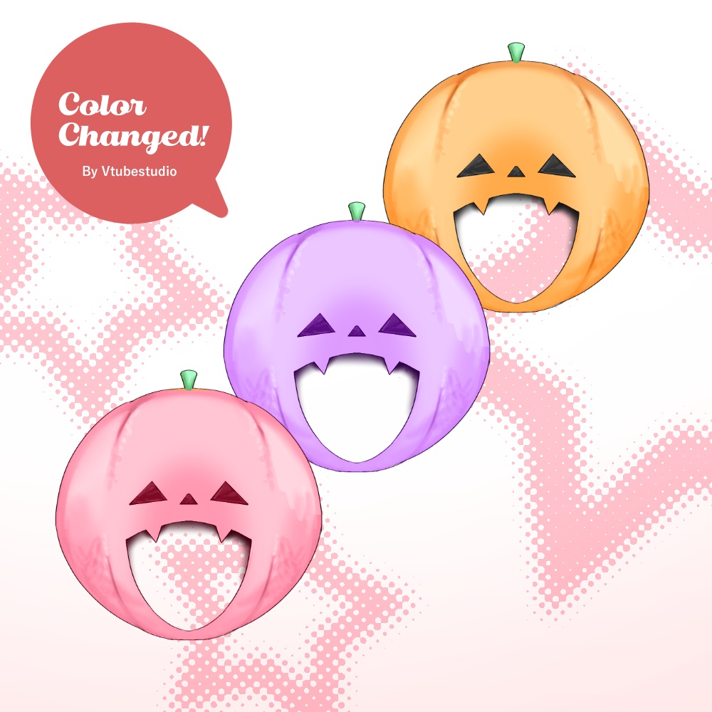 【Live2D】パンプキンハット / Pumpkin Hat