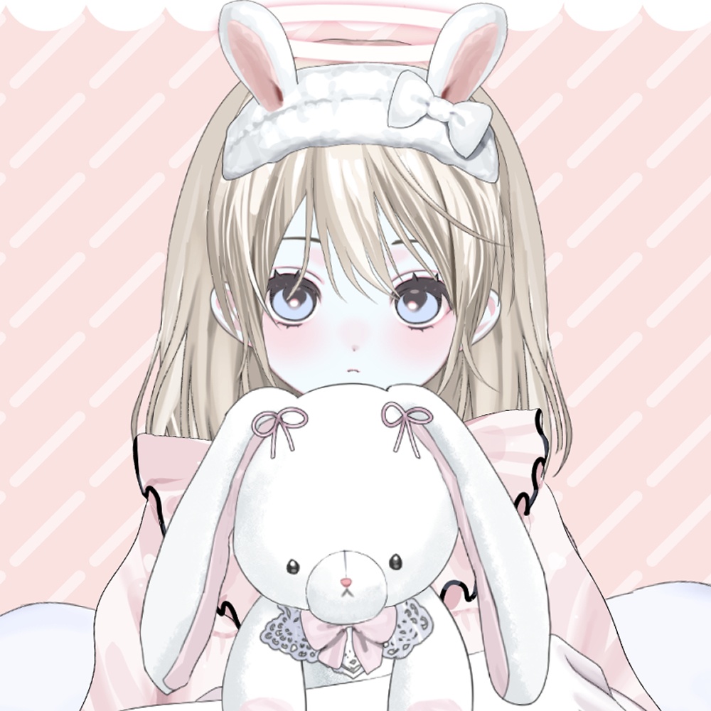 【Live2D】うさぎルームウェア/ BunnyRoomSets