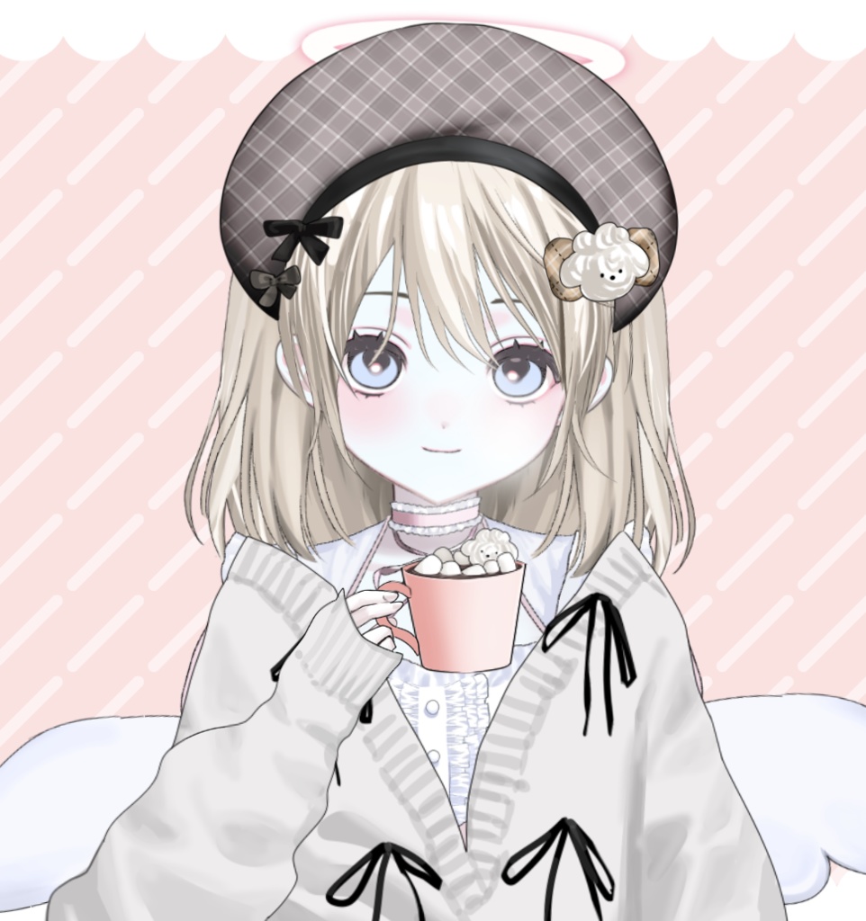 【Live2D】あったかココアセット / HotCocoaSets /ホットココアセット