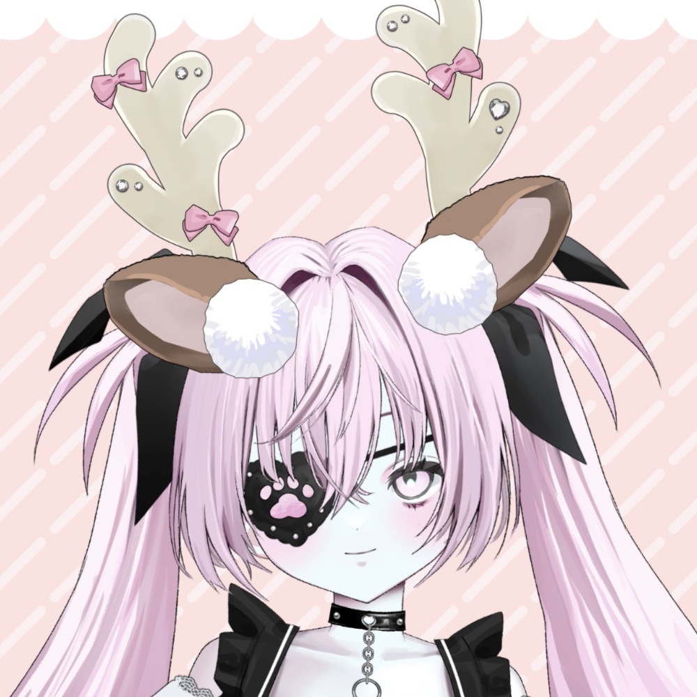 【Live2D】トナカイ耳 / Reindeer Style