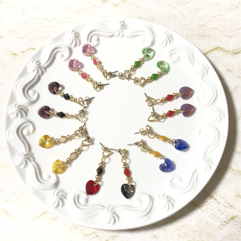 【SALE】[刀剣乱舞]イメージピアス きらめくハート