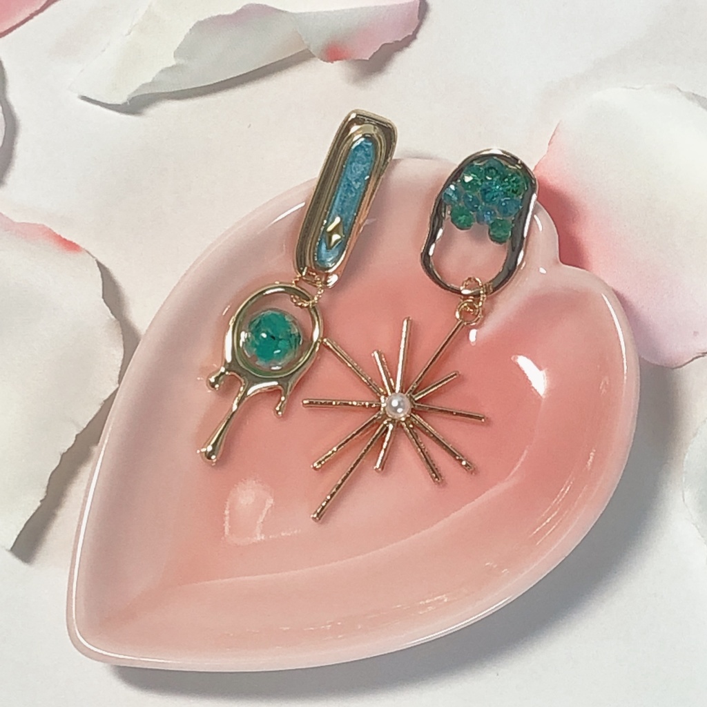 【SALE】[刀剣乱舞]松井江 イメージピアス/イヤリング　祈露