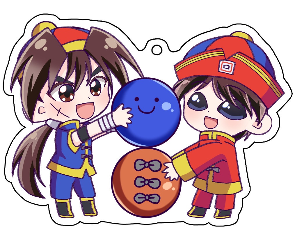 ウェン&リー　アクリルキーホルダー