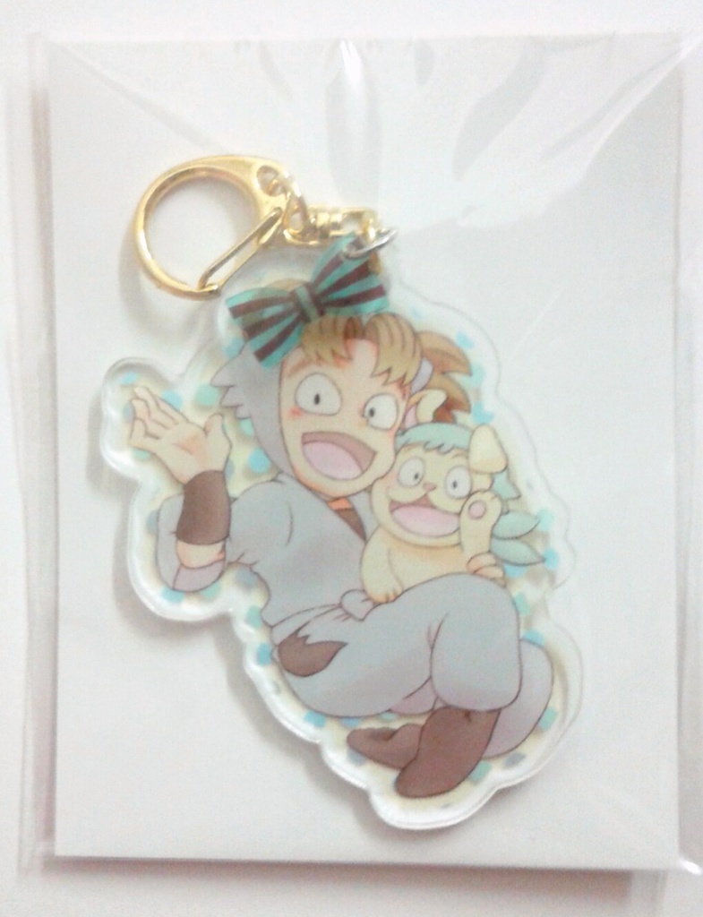 アクリルキーホルダー 小松田秀作 ヘムヘム どんぶらこっこ桃太郎 Booth