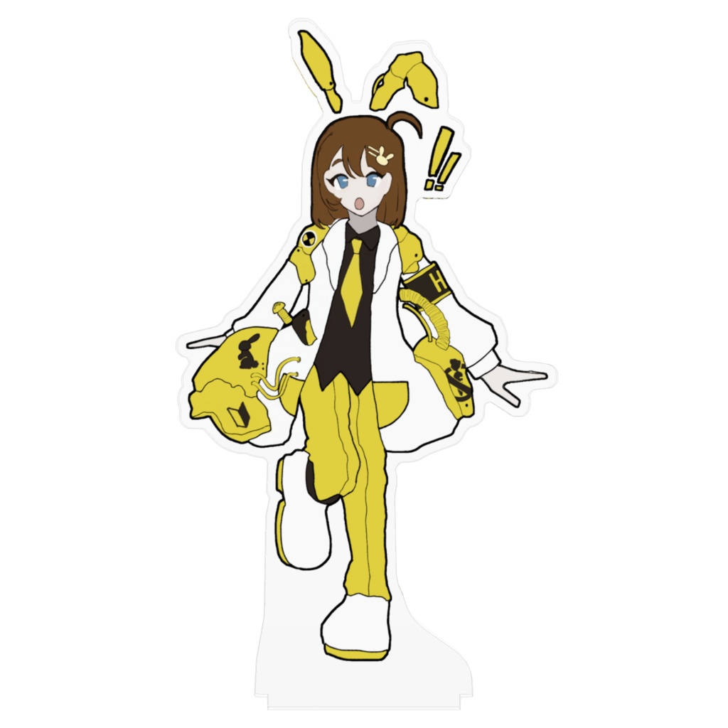 ホド 教育用ウサギロボEGOアレンジアクリルフィギュア