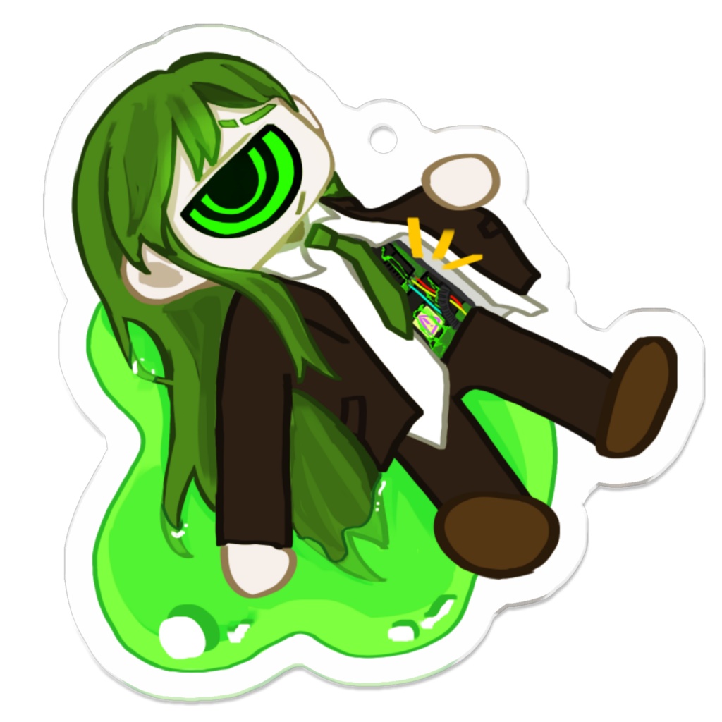 Lobotomy Corporation ネツァク メカバレアクリルキーホルダー