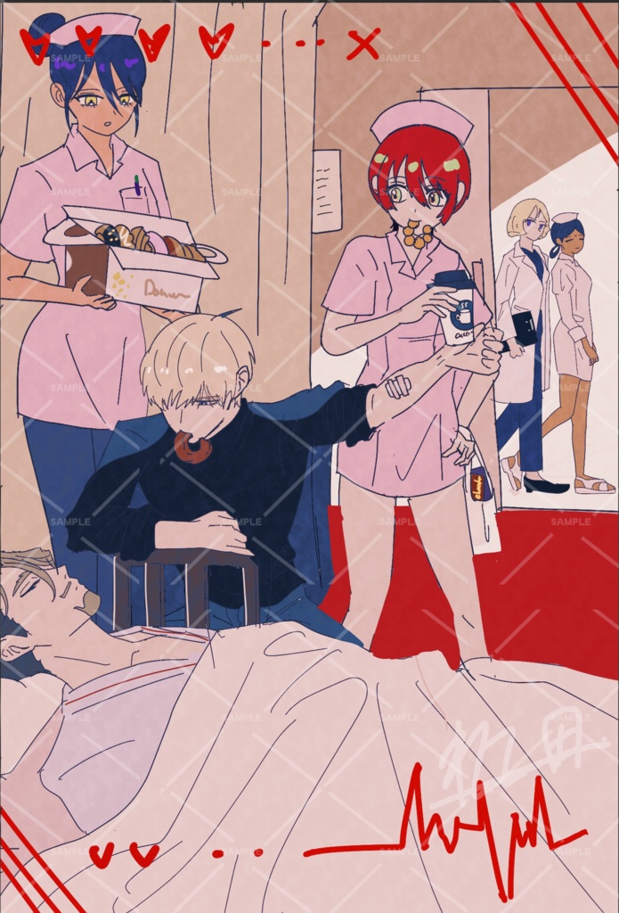 キラキラアクリルプレート+ポスカセット