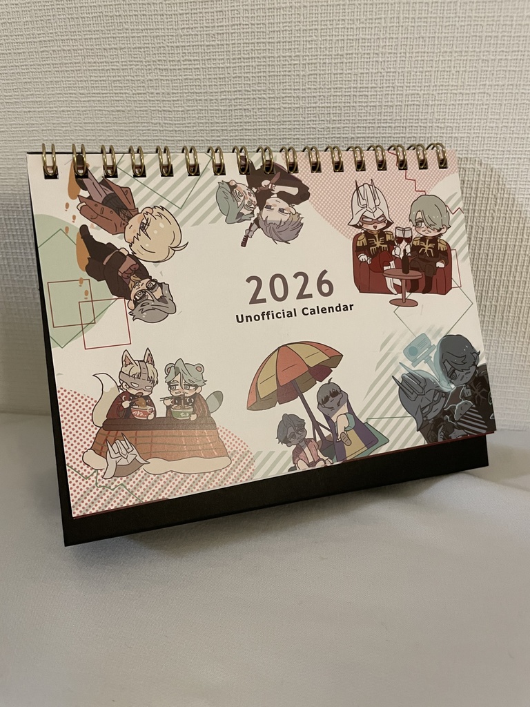 シャアシャリ2026カレンダー+カード&シール