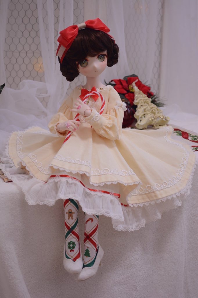 ジンジャーマンクッキーワンピースセット(White Ver.)