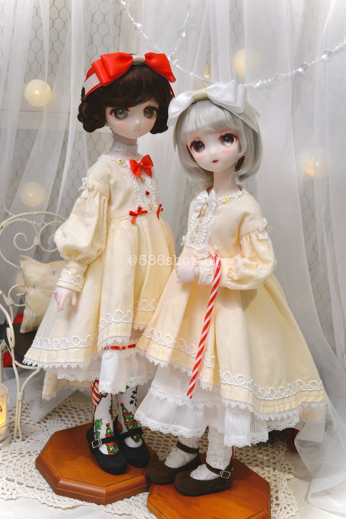 ジンジャーマンクッキーワンピースセット(White Ver.)