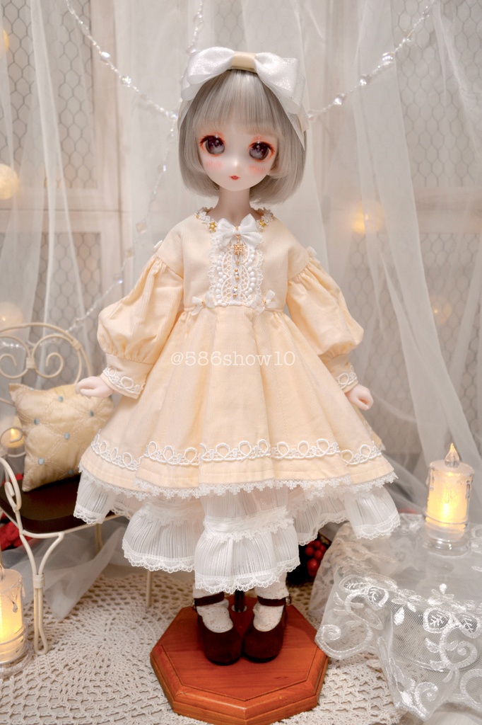 ジンジャーマンクッキーワンピースセット(White Ver.)