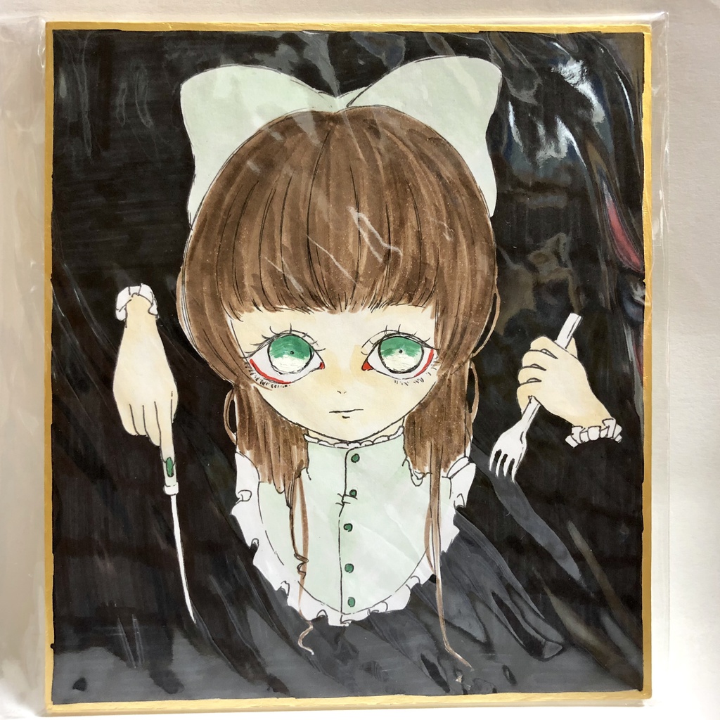 原画色紙9