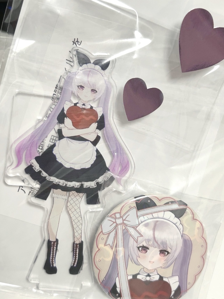 アクリルスタンド&缶バッジ&ポストカードセット