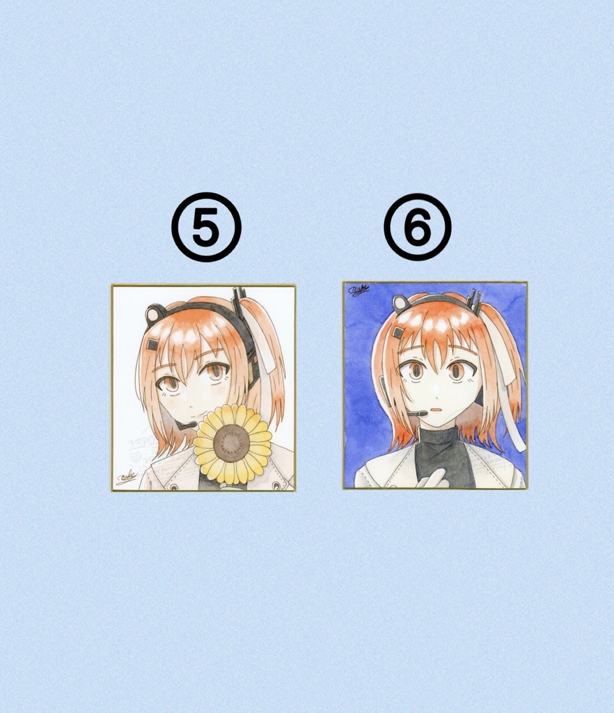 足立レイ 直筆色紙②