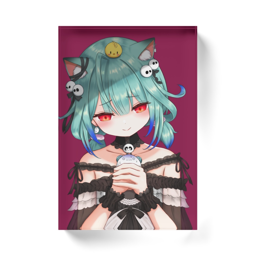 【非公式】潤羽るしあ アクリルブロック【握られふぁんでっどちゃん】