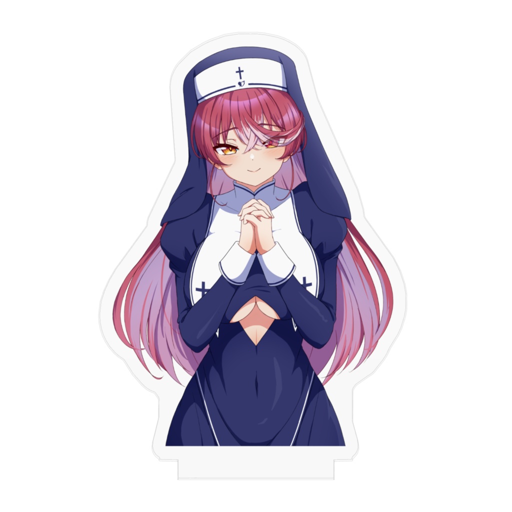 【非公式】宝鐘マリン「シスターにしますか?」【アクリルフィギュア】