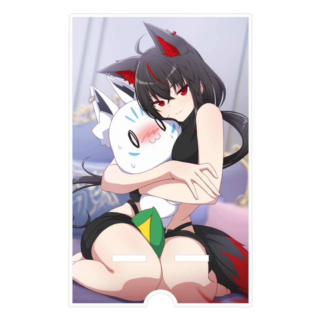 【非公式】黒上フブキ「躾」【アクリルスマホスタンド】