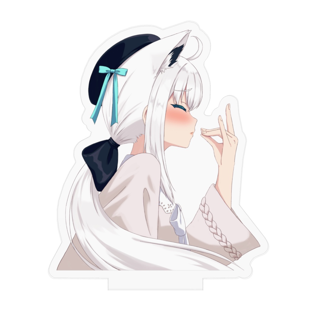 【非公式】白上フブキ「キスの日」【アクリルフィギュア】