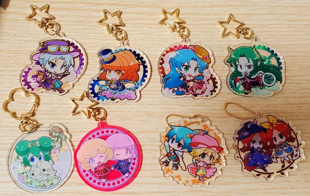 アクリルキーホルダー