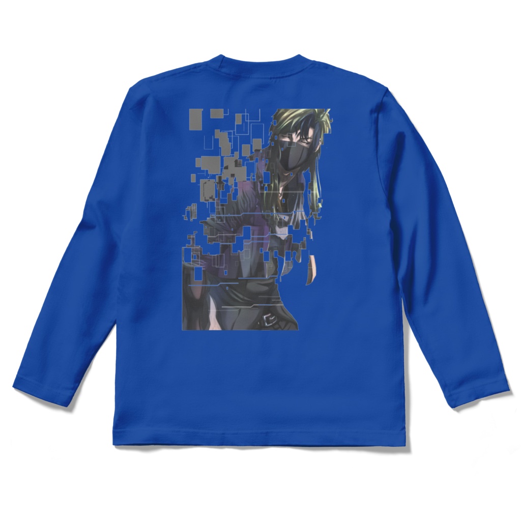 現代忍者スタイリッシュロングスリーブTシャツ