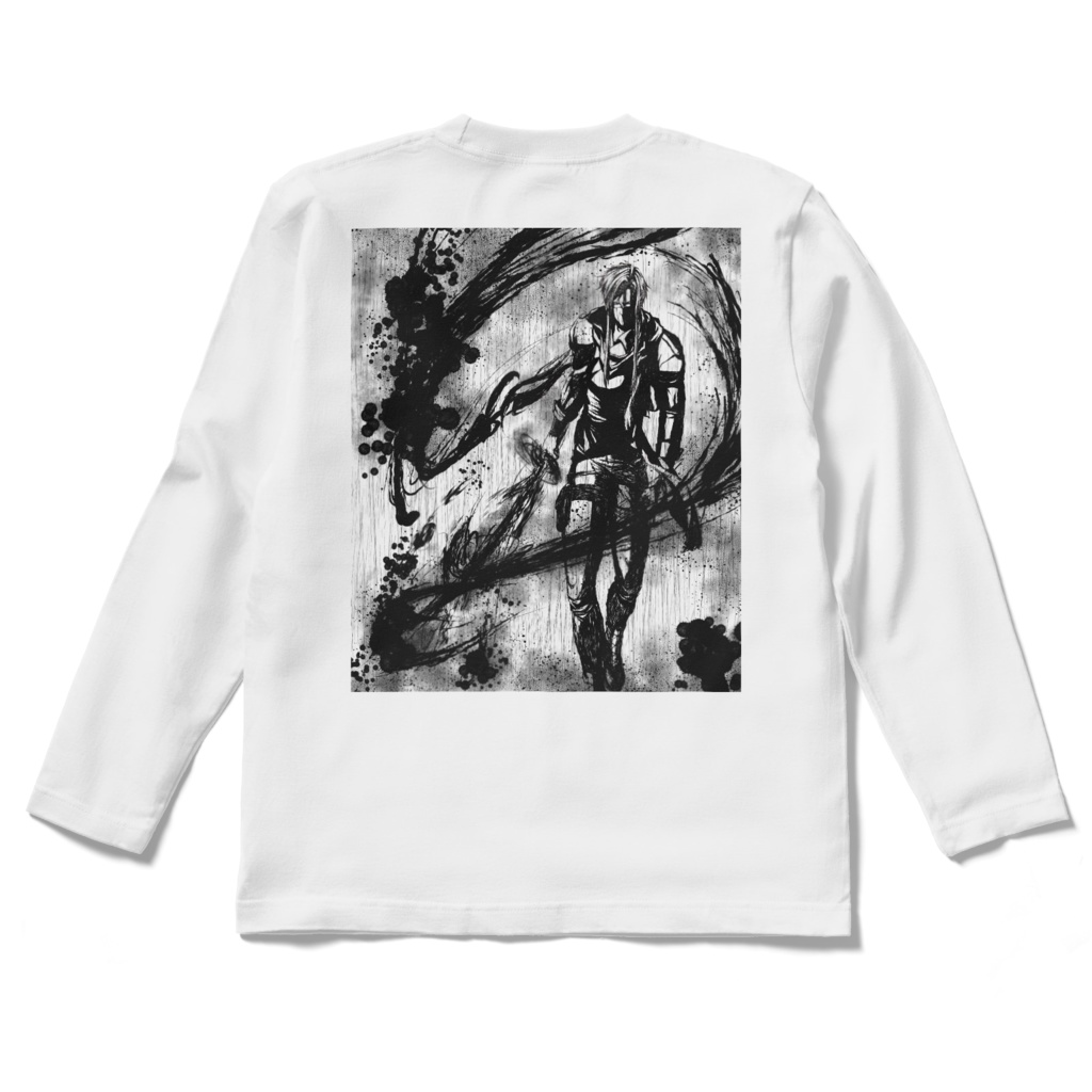 こんいちは!忍者です!(ロングスリーブTシャツ)