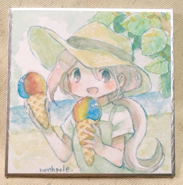 【水彩原画】rainbow
