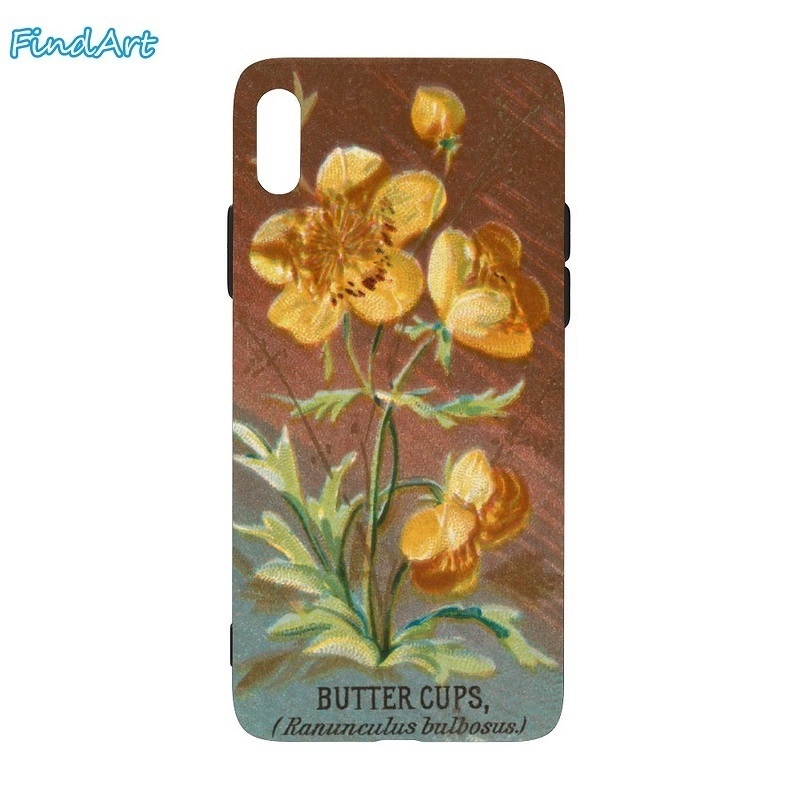 ✦花-Buttercups ソフトiPhoneケース