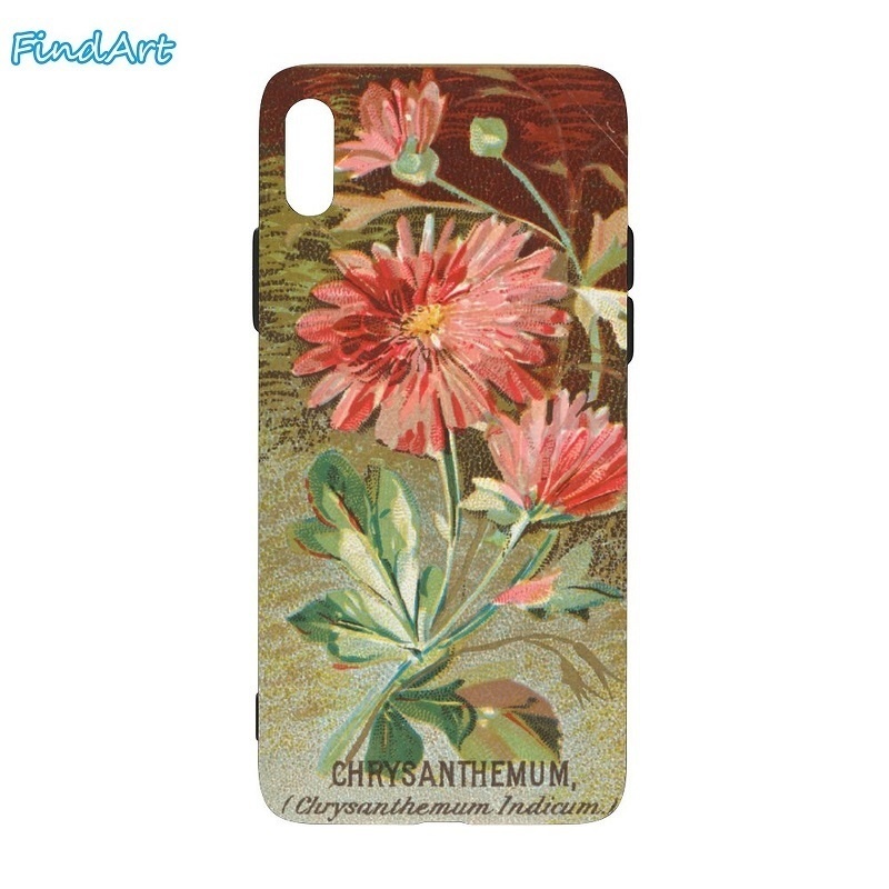 ✦花-Chrysanthemum ソフトiPhoneケース