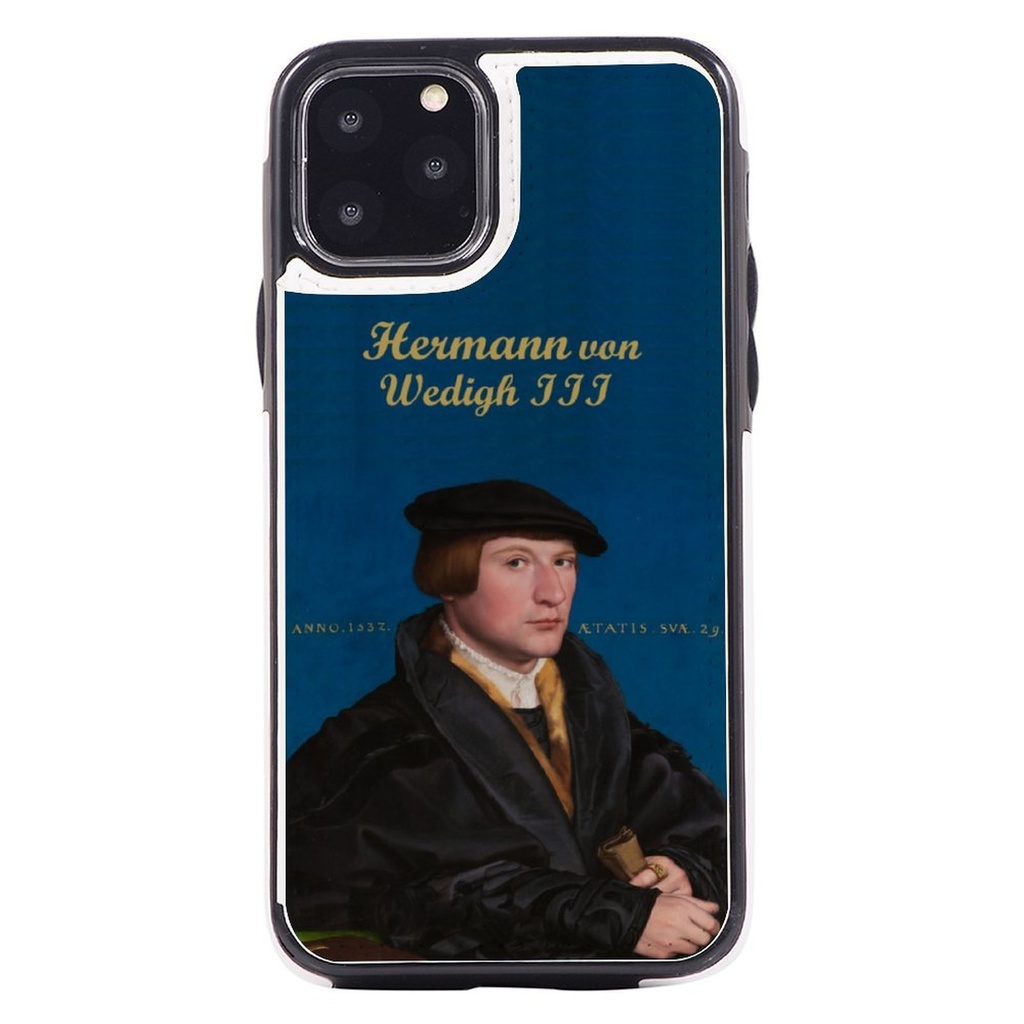 ✦ヴィンテージ紳士 PUレザーiPhoneソフトケース