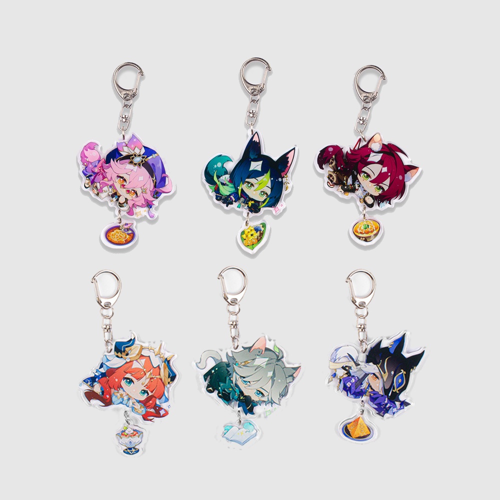 【原神】計34種 アクリルキーホルダー(10新キャラ追加)