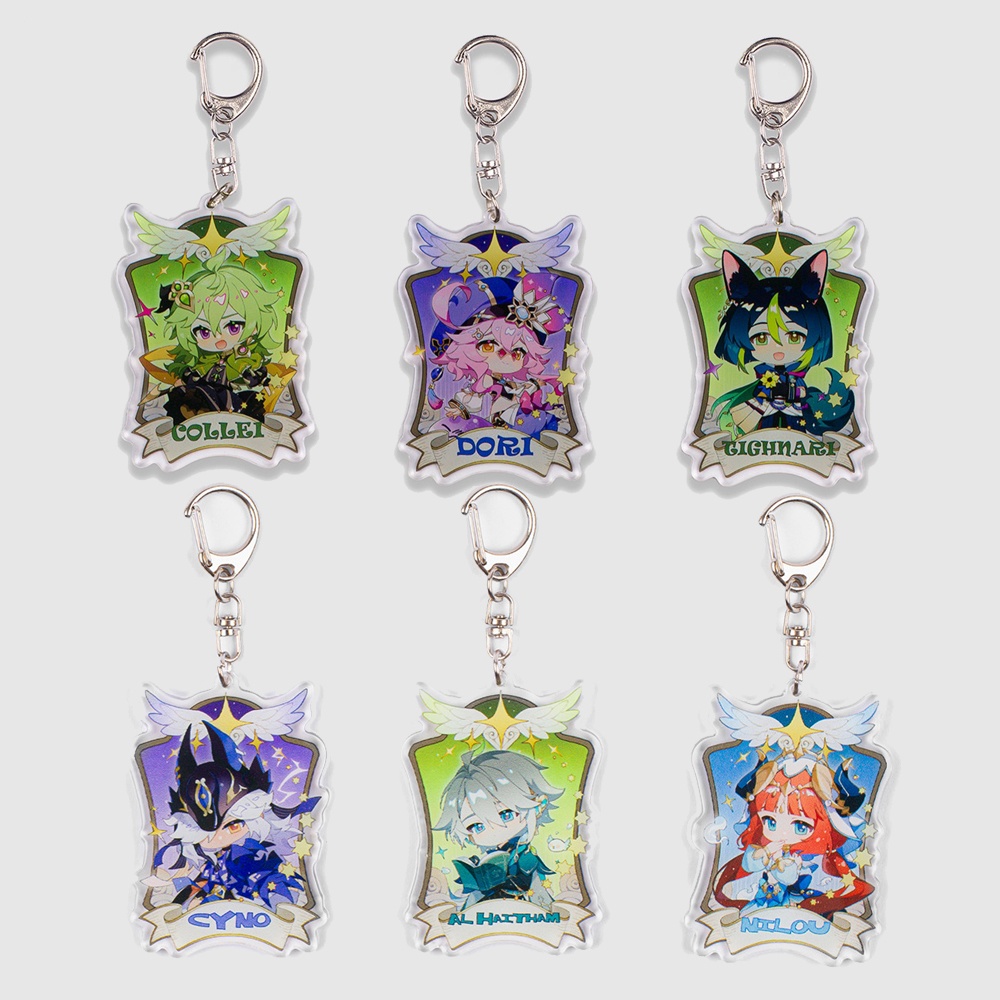 【原神】計34種 アクリルキーホルダー シリーズ2
