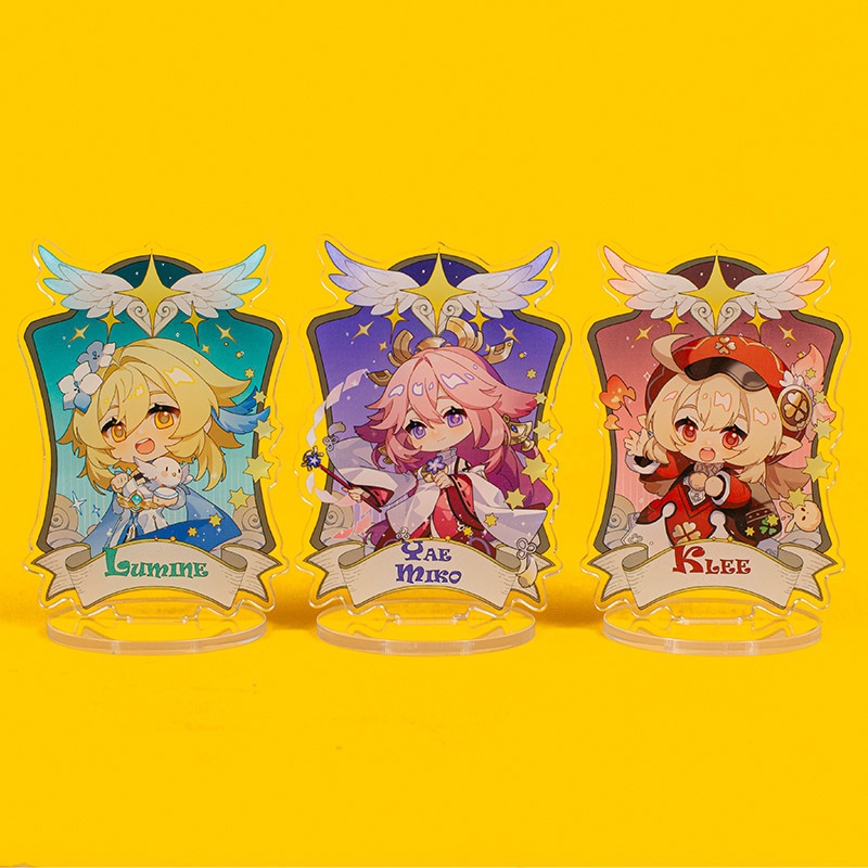【原神】計34種 アクリルフィギュア (10新キャラ追加)