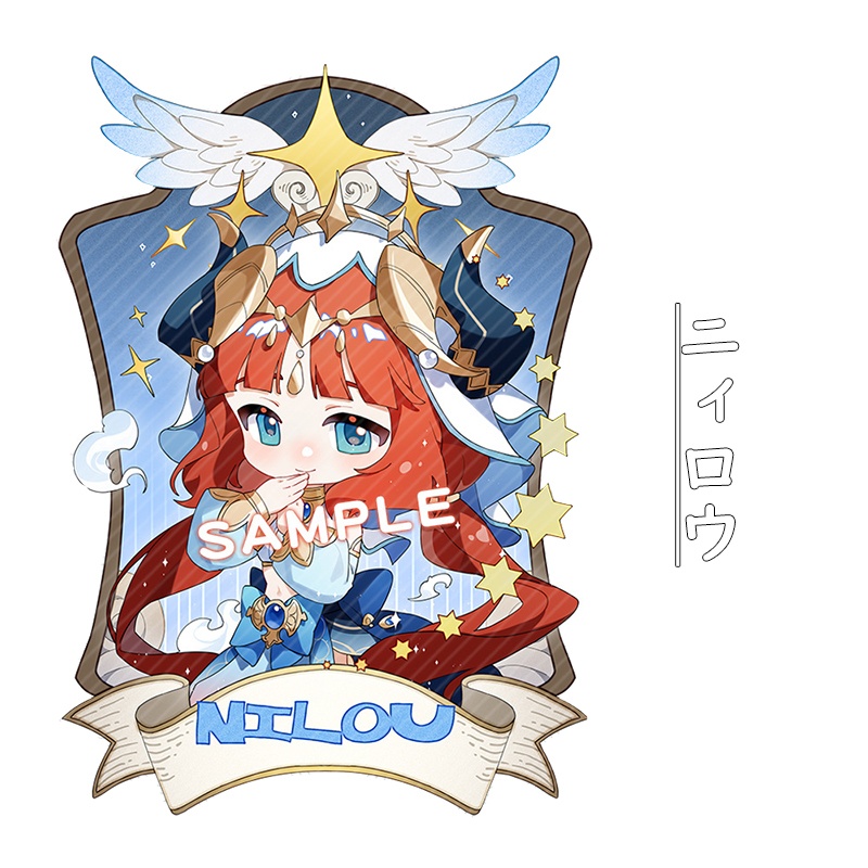 【原神】計34種 アクリルフィギュア (10新キャラ追加)