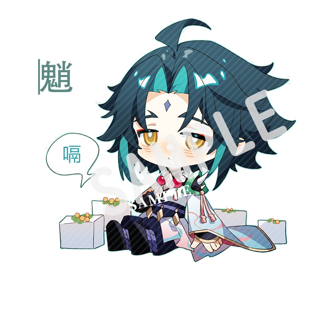 【原神-腹いっぱい食べたシリーズ】 トートバッグ(指定キャラ2点セット)