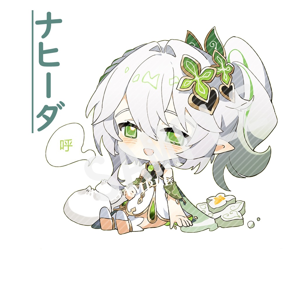 【原神-腹いっぱい食べたシリーズ】 トートバッグ(指定キャラ2点セット)