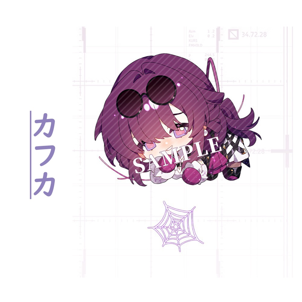 【スターレイル同人】計30種 アクリルキーホルダー(追加新6キャラ)