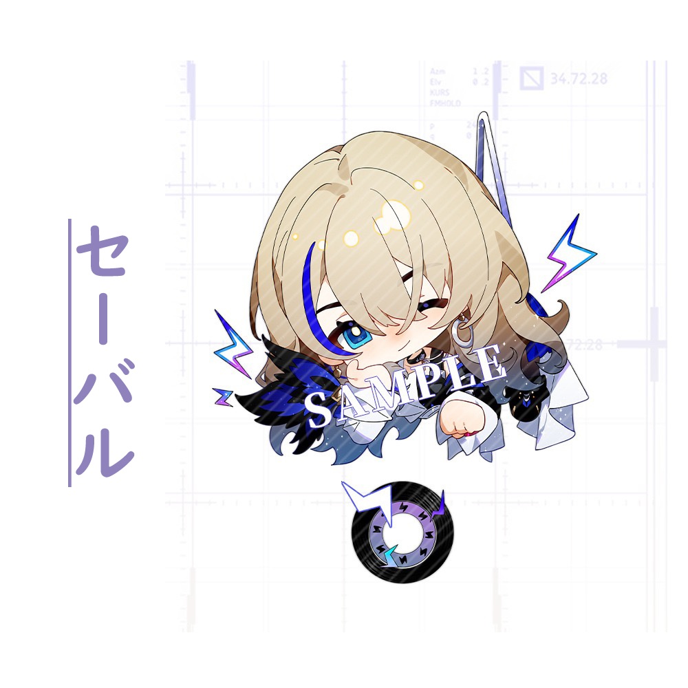 【スターレイル同人】計30種 アクリルキーホルダー(追加新6キャラ)