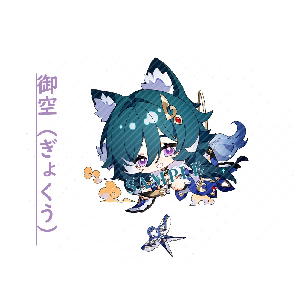 【スターレイル同人】計30種 アクリルキーホルダー(追加新6キャラ)